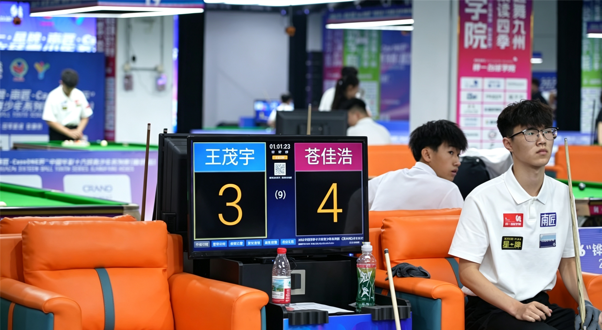 楚秉杰弟子火力拉满！廊坊华彩十六球：周坤