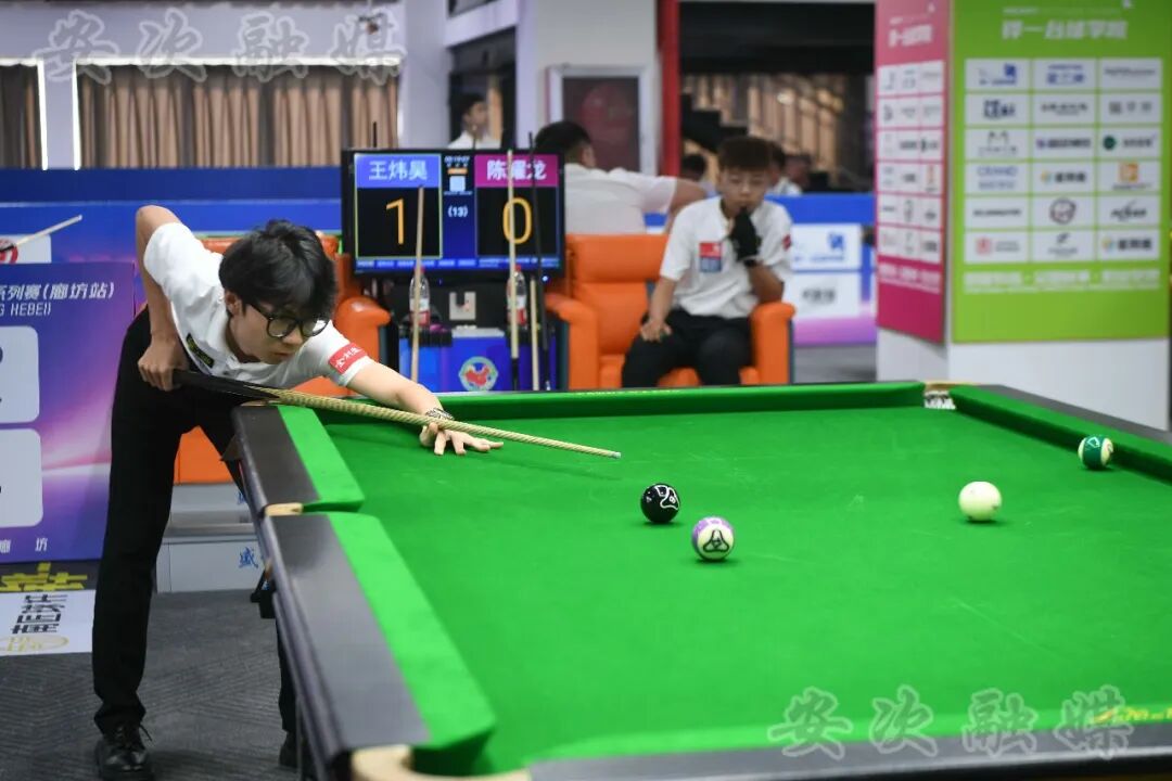 华彩 16 球廊坊站两极对决！赵杰迪 9:0 全程碾压